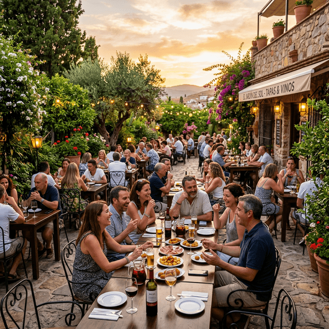 Terraza acogedora